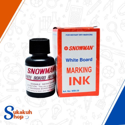 

Isi Tinta Spidol WhiteBoard Ink Snowman