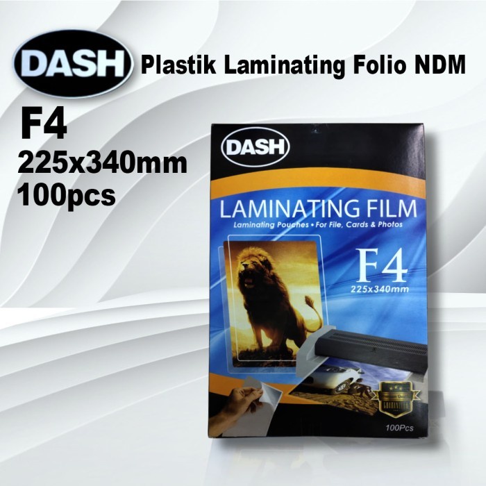 

Plastik laminating folio F4 - DASH