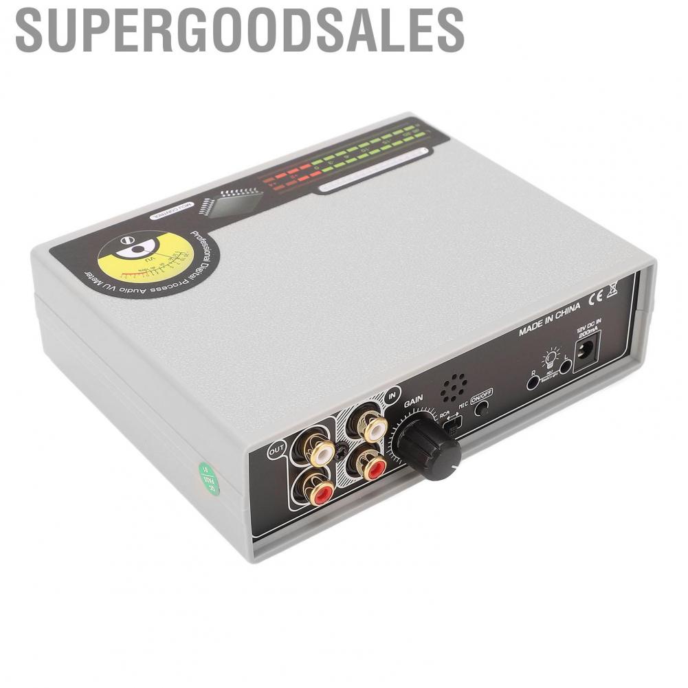 Supergoodsales Audio Switcher Box   Connection Dual Analog VU Meter Automatic Adjustment High Sensitivity for Decoration