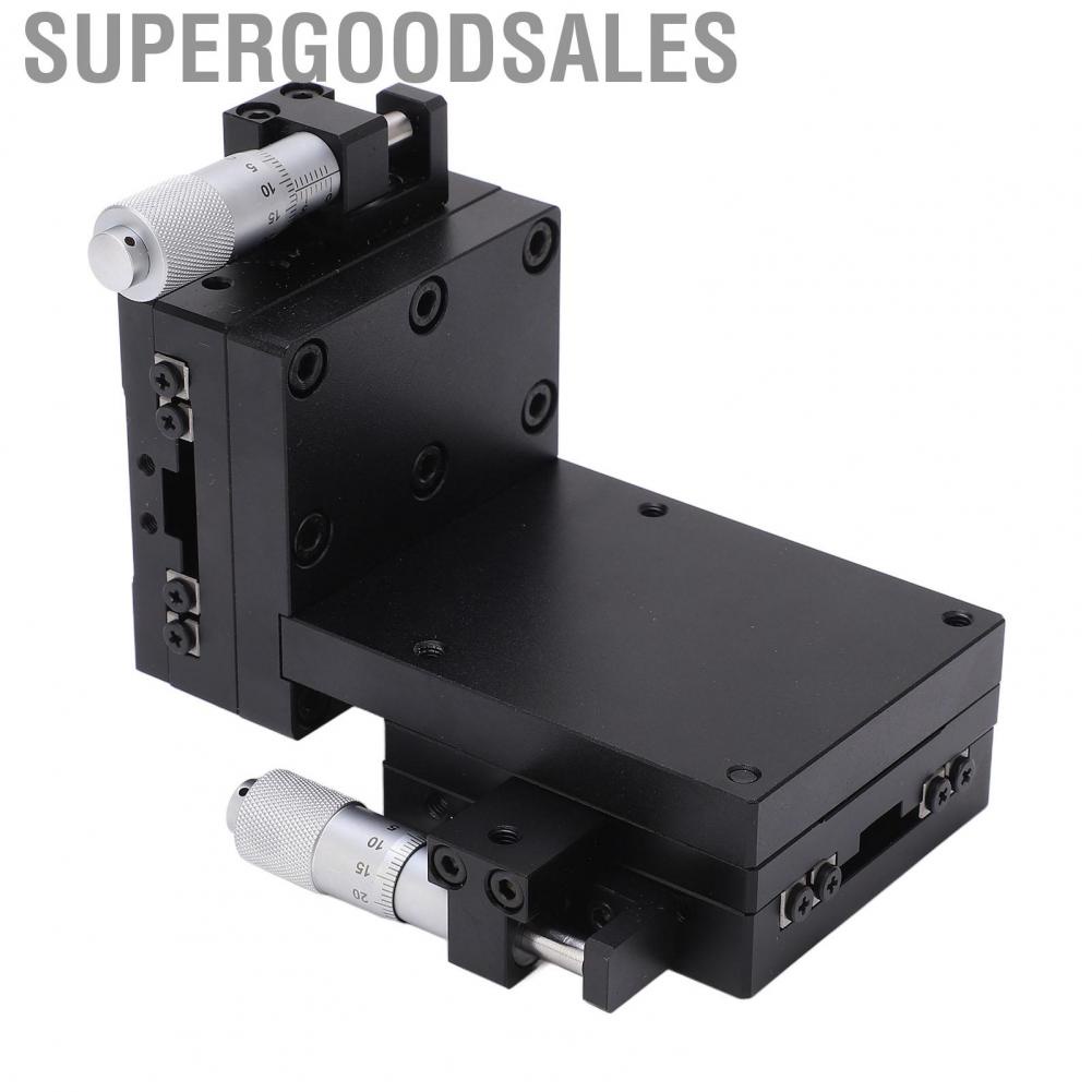 Supergoodsales Trimming Platform  Practical X Z Manual Linear Stage Black Anodized 0.01mm Accuracy for Optical Fiber Coupling