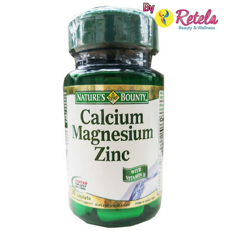 Nature's Bounty Cal Mag Zinc Vit D 30 Kaplet