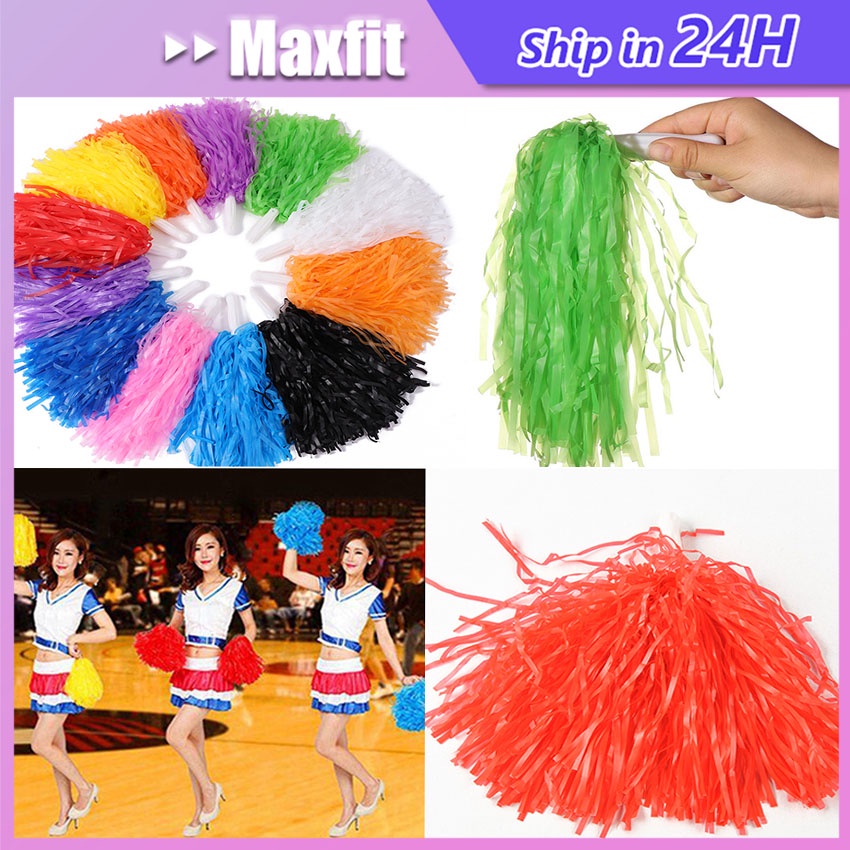 1Pcs Pom Pom Cheerleader / Pompom Cheerleader Tali Rafia