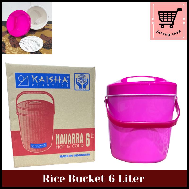(JOY) Rice Bucket 6 Liter | Thermos Nasi / Es Batu