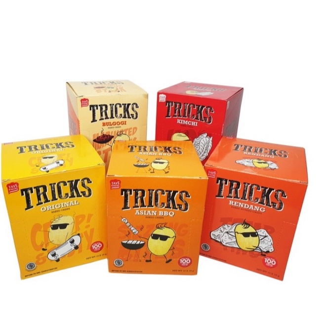 

Biskuit Snack Trick Potato Baked Chips 1 box isi 10 pcs ORIGINAL