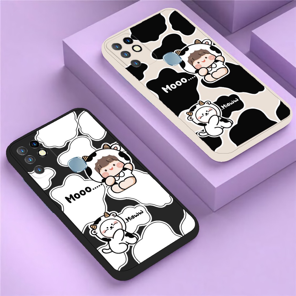 Softcase case macaron (UV 10) Infinix hot 10 hot 10 play hot 11 play hot 11 hot 12 play hot 12i ho 9