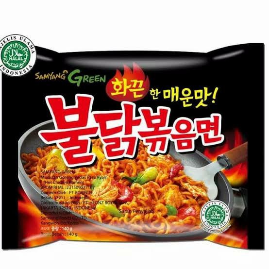 

ogo HAA Samyang Stew Nucear Maa Curry Jjajang Carbo Ramen Korea - Spicy Favor