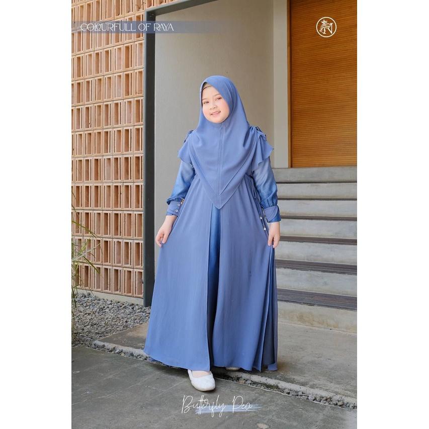 Dress Kids Colourfull of Raya - Nararya