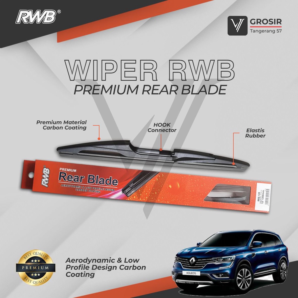 RWB WIPER BELAKANG RENAULT KOLEOS REAR WIPER