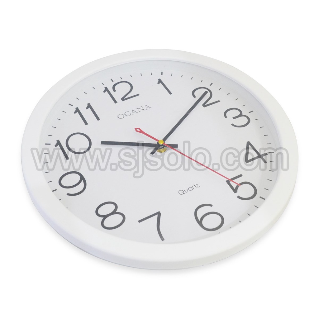 Jam OGANA 8989 Jam Rumah Jam Dinding Polos Jam DINDING BESAR Jam Murah