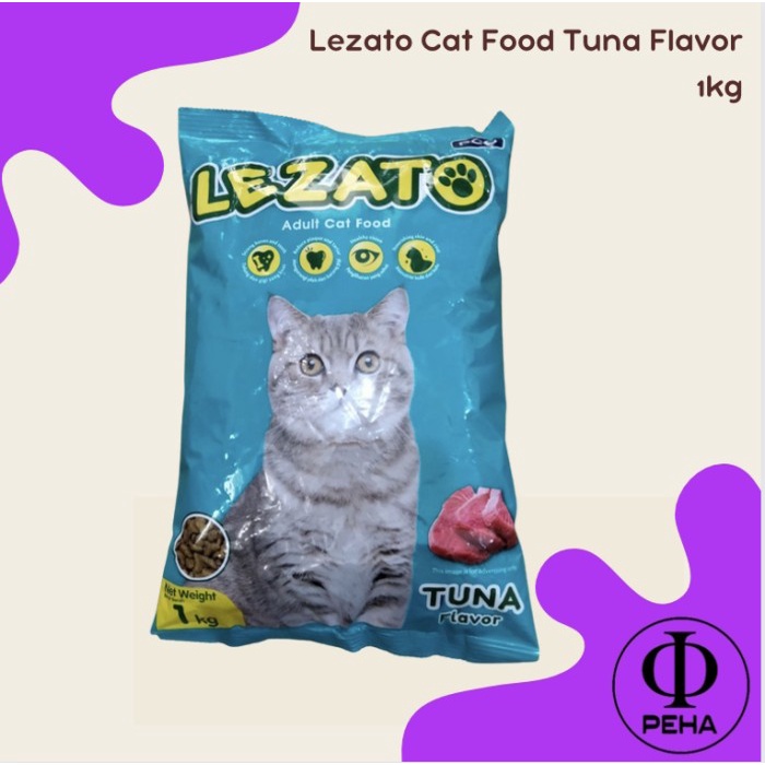 Makanan Kucing Lezato Cat Food 1kg Pakan Kucing Cat Dry Food Kucing