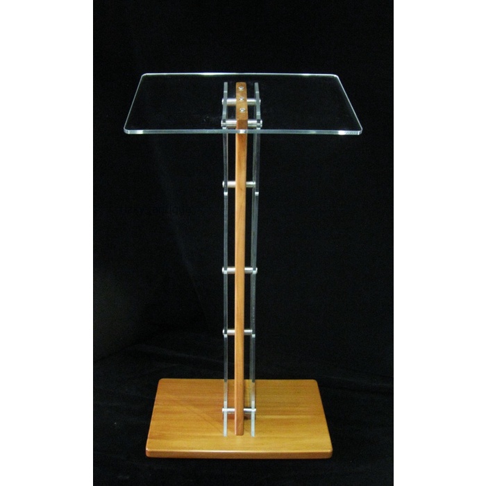 

Mimbar Podium Lectern Kayu dan Akrilik Acrylic (LEC10) Termurah cod redy