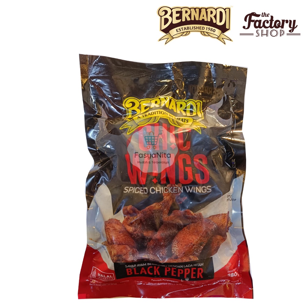 

Bernardi Spicy Chicken Wings Blackpepper 380g