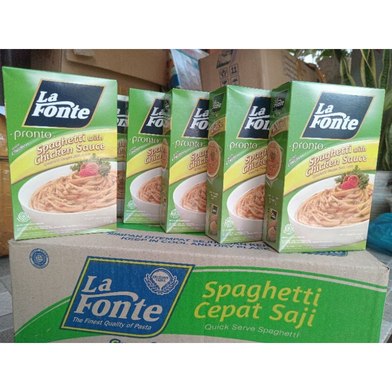 

La Fonte Spaghetti Sauce Ayam 117gr