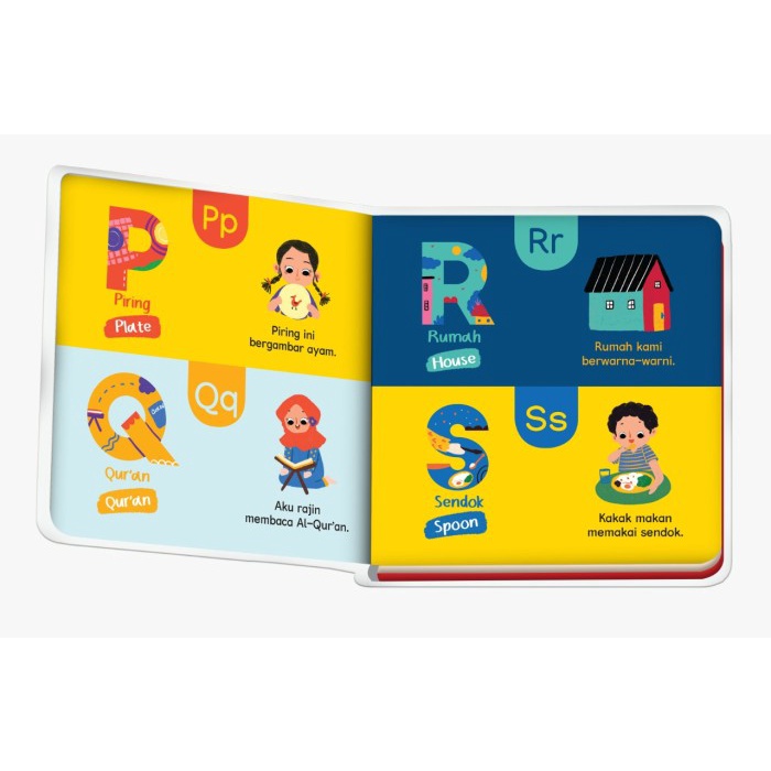 Buku Anak Seri Kumi: Belajar ABC - Boardbook