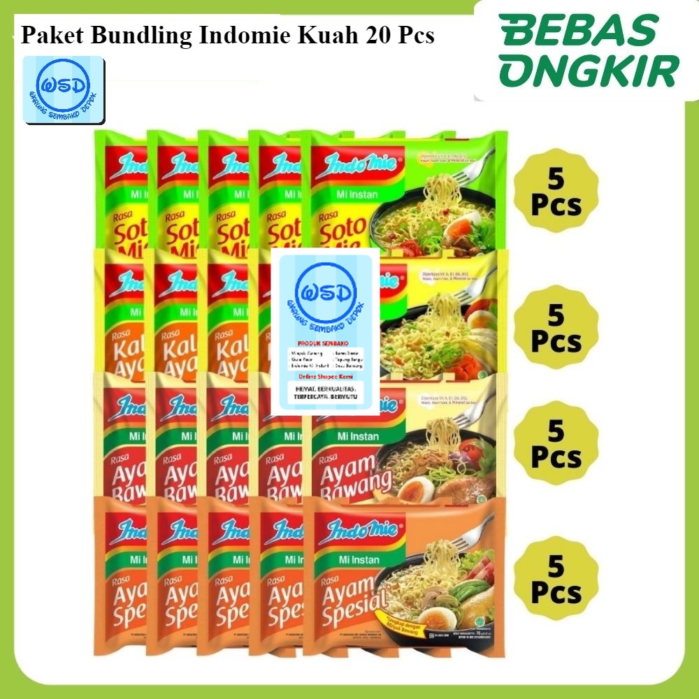 

Paket Bundling Indomie Kuah