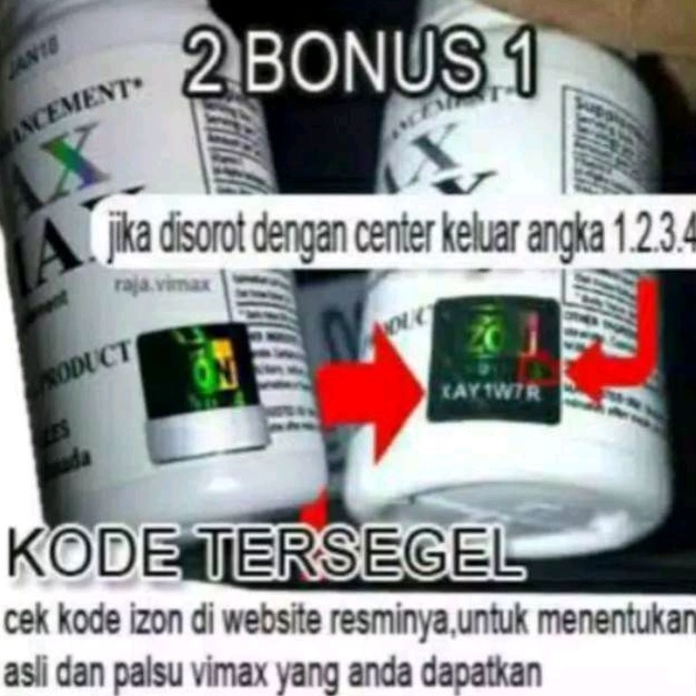 VIMAX CANADA IZON ASLI BPOM 100% ORIGINAL KAPSUL OBAT KUAT PEMBESAR PEMANJANG PENIS KELAMIN PRIA STA