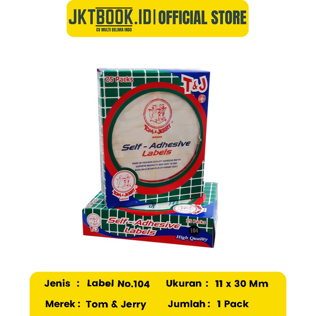 

Label Tom Jerry No.104