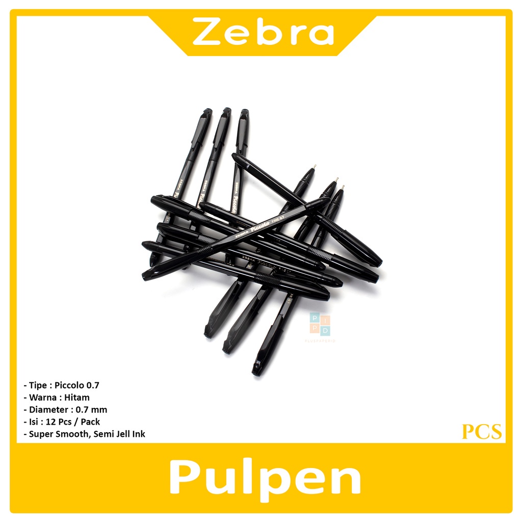 

ZEBRA Pulpen - Pen PICCOLO Ballpoint 0.7 - Pcs