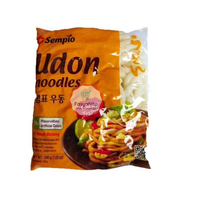 

SEMPIO UDON NOODLE 200gr Mie Jepang korea matang chewy fresh Noodles - FasyAnita Mart Denpasar