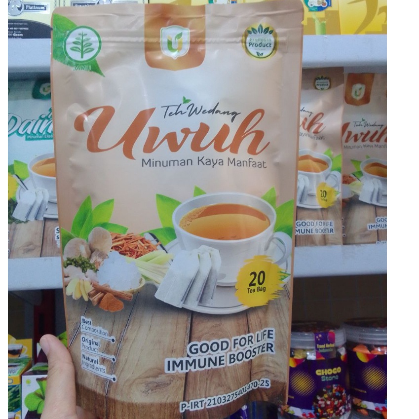 

Wedang Uwuh Teh Celup Usybah Isi 20 bags