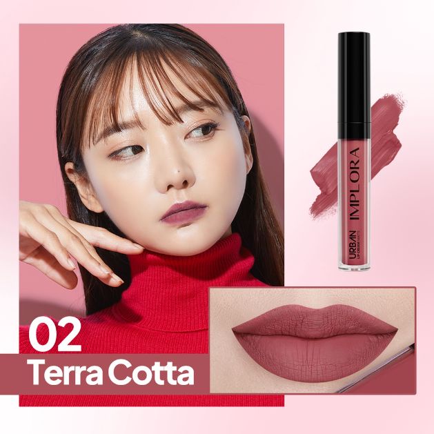Implora Urban Lip Cream Matte - 02 Terra Cotta