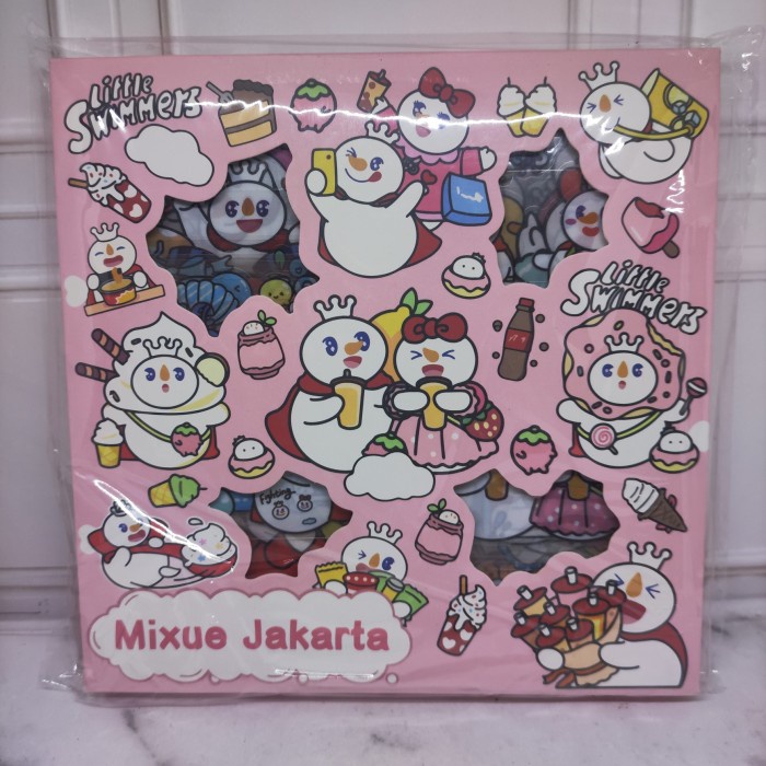 

stiker momo mixue isi100pcs
