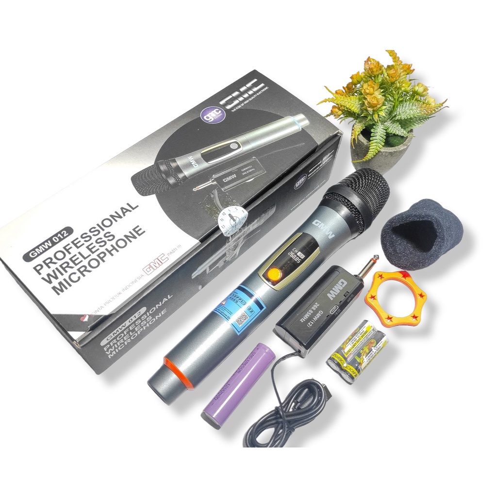 JUAL Mic Wireless GMC/GMW 012 / original terbaru MIc GMC
