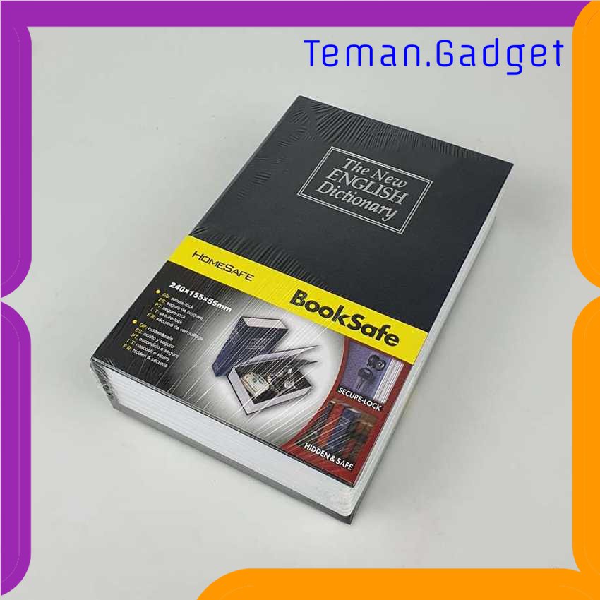 TG - KTK HOMESAFE Kotak Penyimpanan Security Box Dictionary Book Storage - ER567