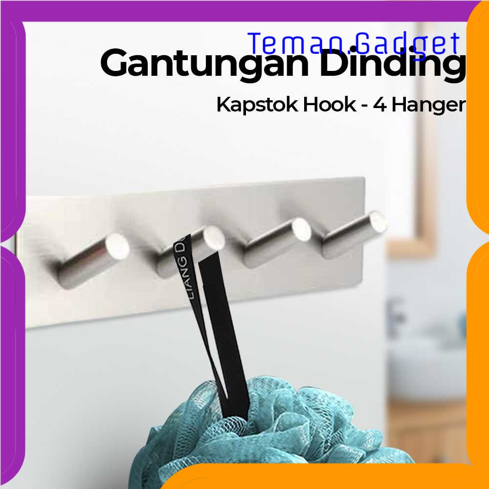 TG - ART KHGDNOR Gantungan Dinding Kapstok Hook Hanger 4 Hanger - MT30
