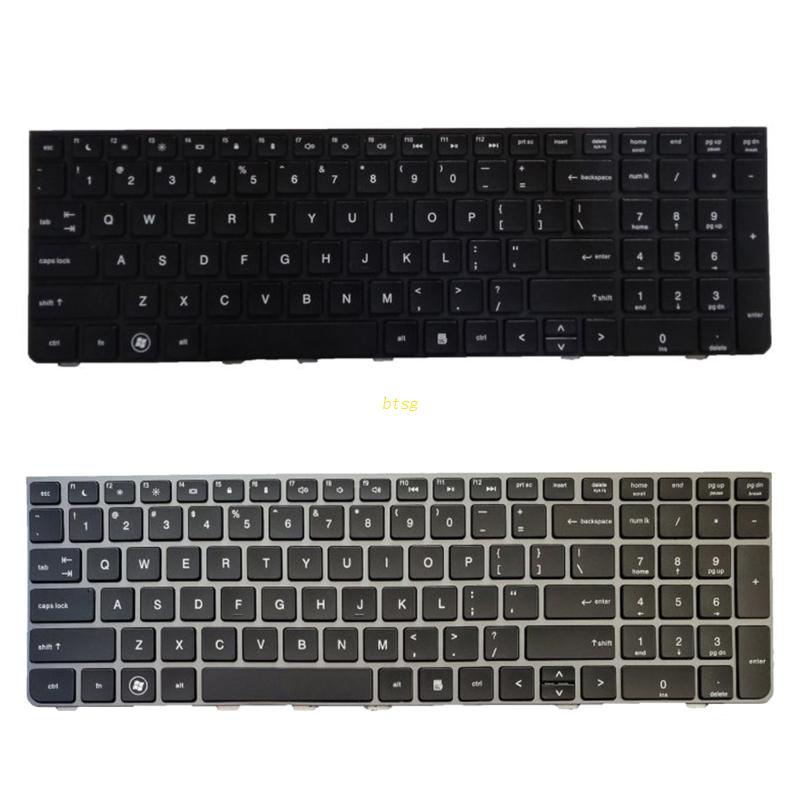 Btsg US Keyboard Laptop Pengganti HP Probook 4535S 4530S 4730S Laptop Frame