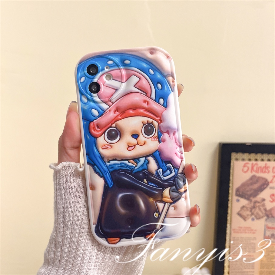 Compatible For iPhone 14 13 12 11 Pro Max X XR Xs Max 8 7 6 6s Plus SE 2020 Kartun Lucu Expand 3D Vision Phone Case TPU Soft Cover Pelindung