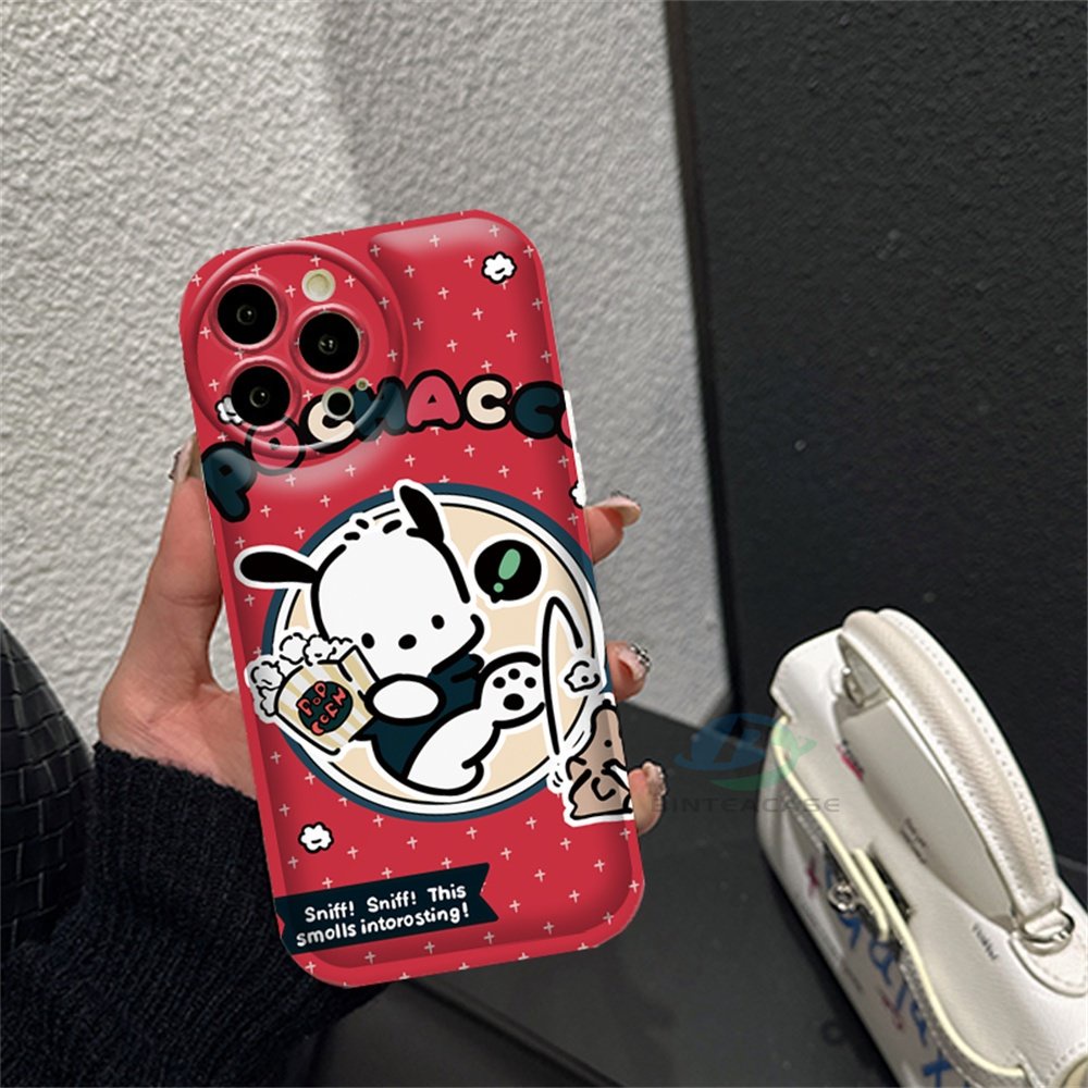 Realme 10 C55 C15 C12 C25S C11 C20 realme5 5i 6i C3 8i C21Y C25Y Cinnamoroll Dan Pochacco Silicone Airbag Case Binteacase