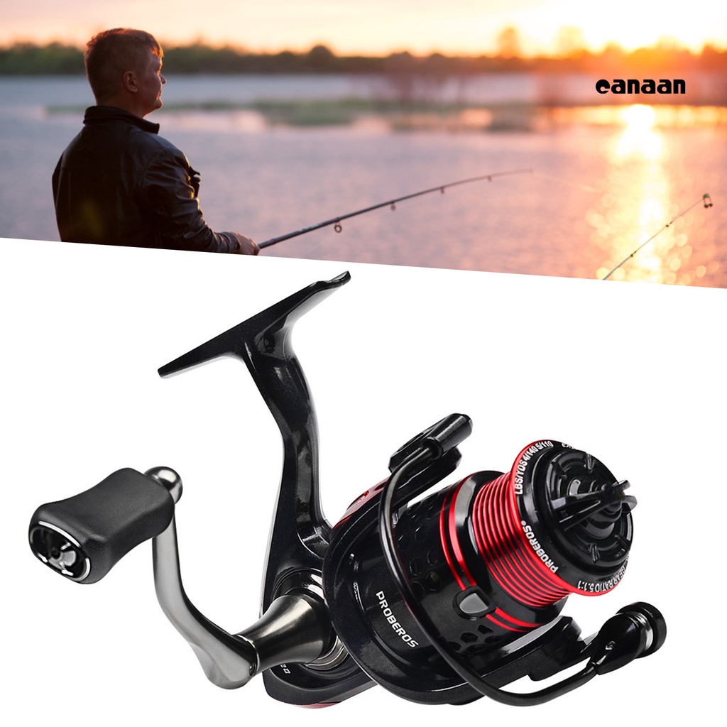 Cnn-proberos Spinning Reel 3BB 11KG KN 5.1: 1ultra-light Halus High-speed Metal Long Casting Sea Fishing Wheel Alat Pancing