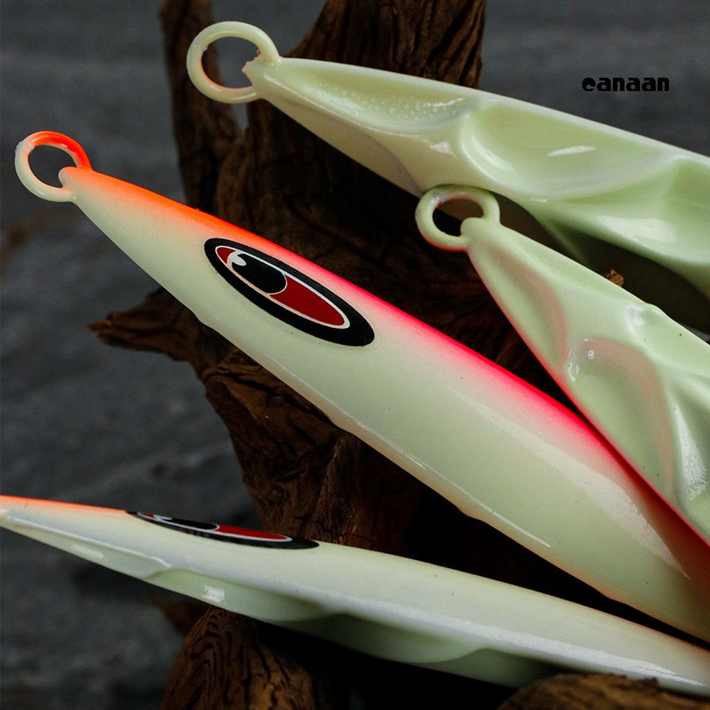 Cnn-100g/120g/150g/200g 12.2cm/13cm/14cm/15.2cm Piring Pancing Umpan 3D Slow Shaking Ultra Thin Metal Jigging Mancing Slow Shake Lure Aksesoris Untuk Angling