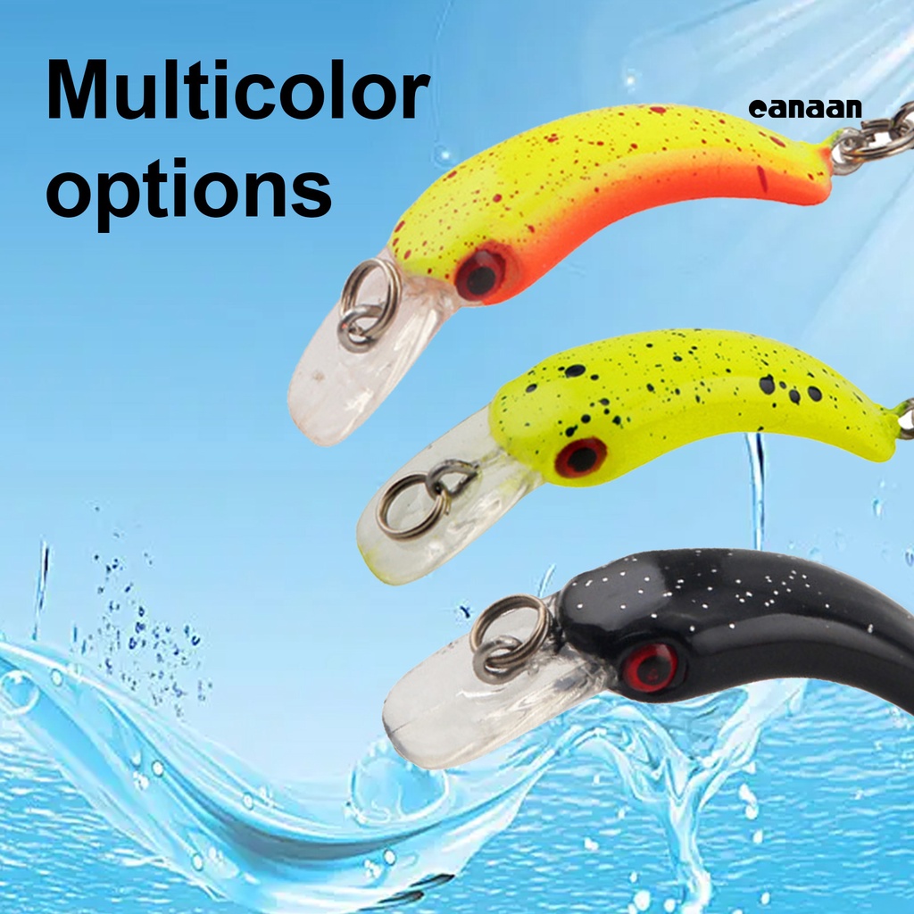Cnn-5pcs 4cm/1.4g Memancing Umpan Realistis Tajam Kait 3D Simulasi Mata Mini Crankbait Wobbler Umpan Keras Buatan Memancing Tackle Untuk Outdoor