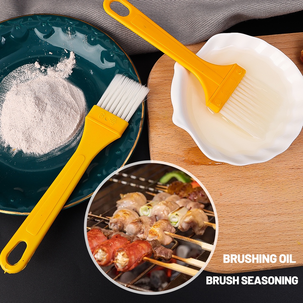 Kuas Masak Kue Kering Food Grade Tahan Dapur Serbaguna/Reusable Outdoor Barbecue Camping Brushes Accessories