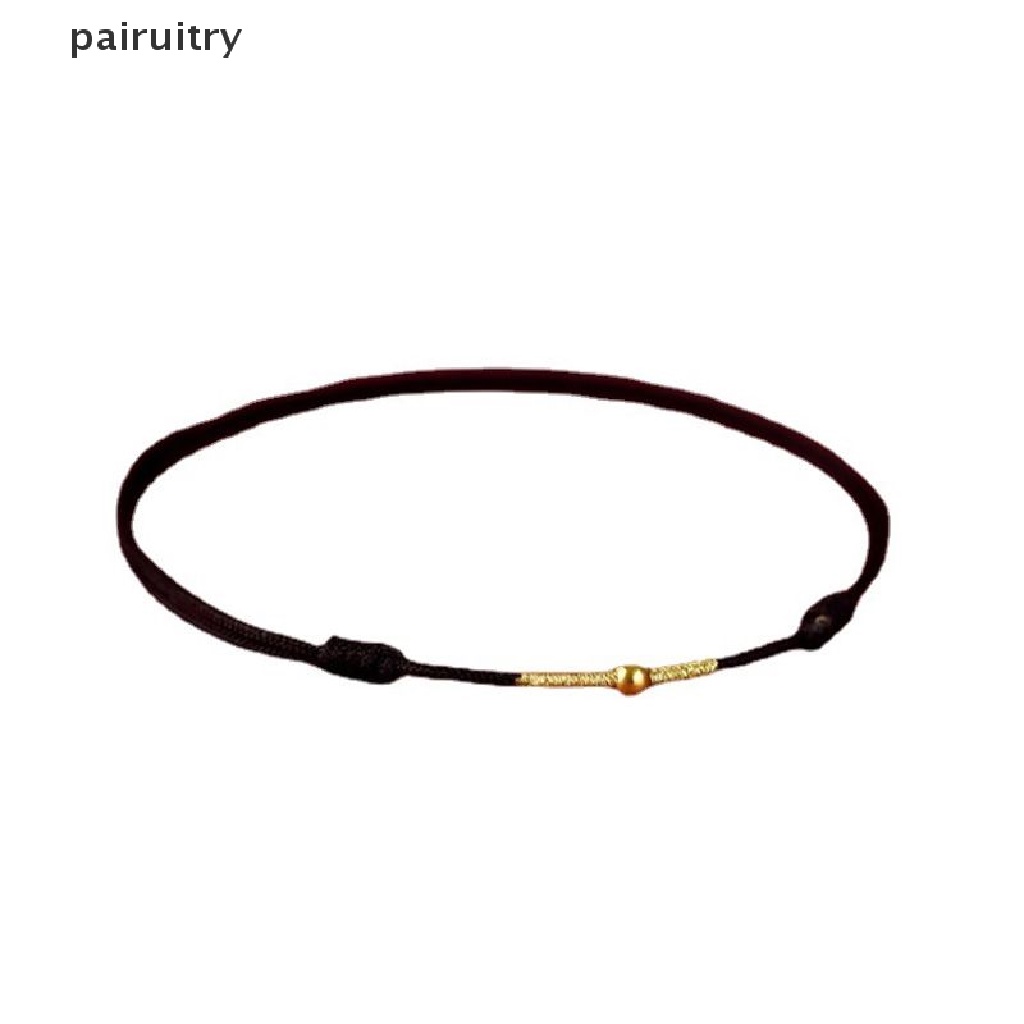 Prt Fashion Handmade Gelang Tali Merah Beruntung Bangle Wanita Pria Terbaik Gelang Kaki PRT