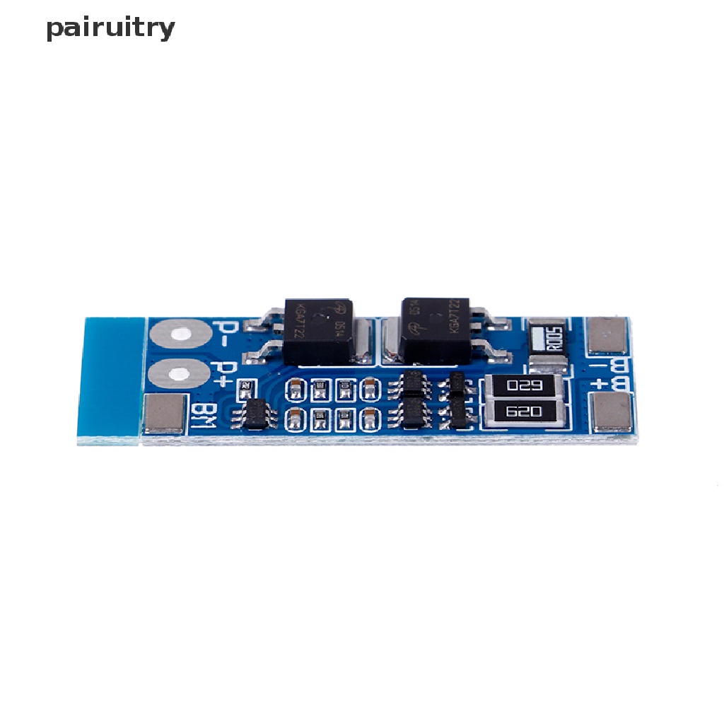 Papan Perlindungan charger Li-ion Lithium BMS PRT 2S 8A 7.4V Balance18650  Prt