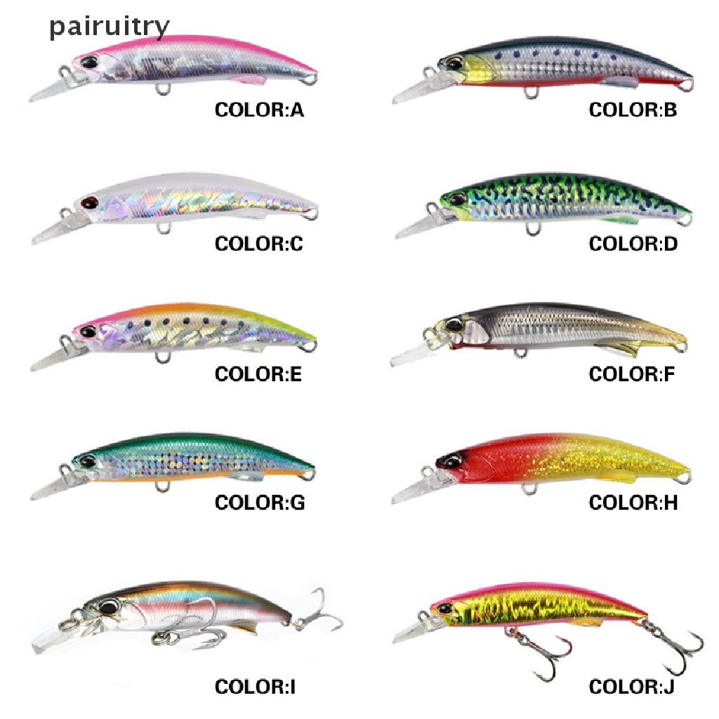 Prt Ikan Kecil 90mm 40g Umpan Pancing Renang Engkol Wastafel bass deep diving lure PRT