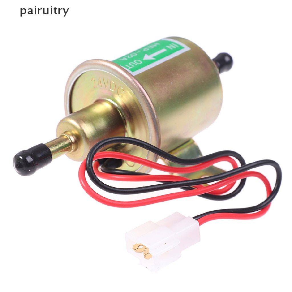 Prt Pompa Bahan Bakar Listrik Bensin Solar Universal HEP-02A 12V 24V Motor PRT