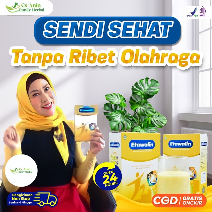 

Etawalin - Susu Etawa Cegah Pengapuran Tulang dan Radang Sendi