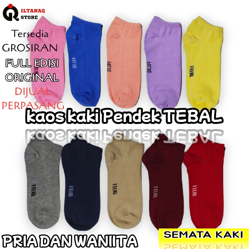 COD - Iltanaqstore Kaos Kaki Polos Semata Kaki / Kaos Kaki Ankle Cute / Socks / Short Socks/ Premium