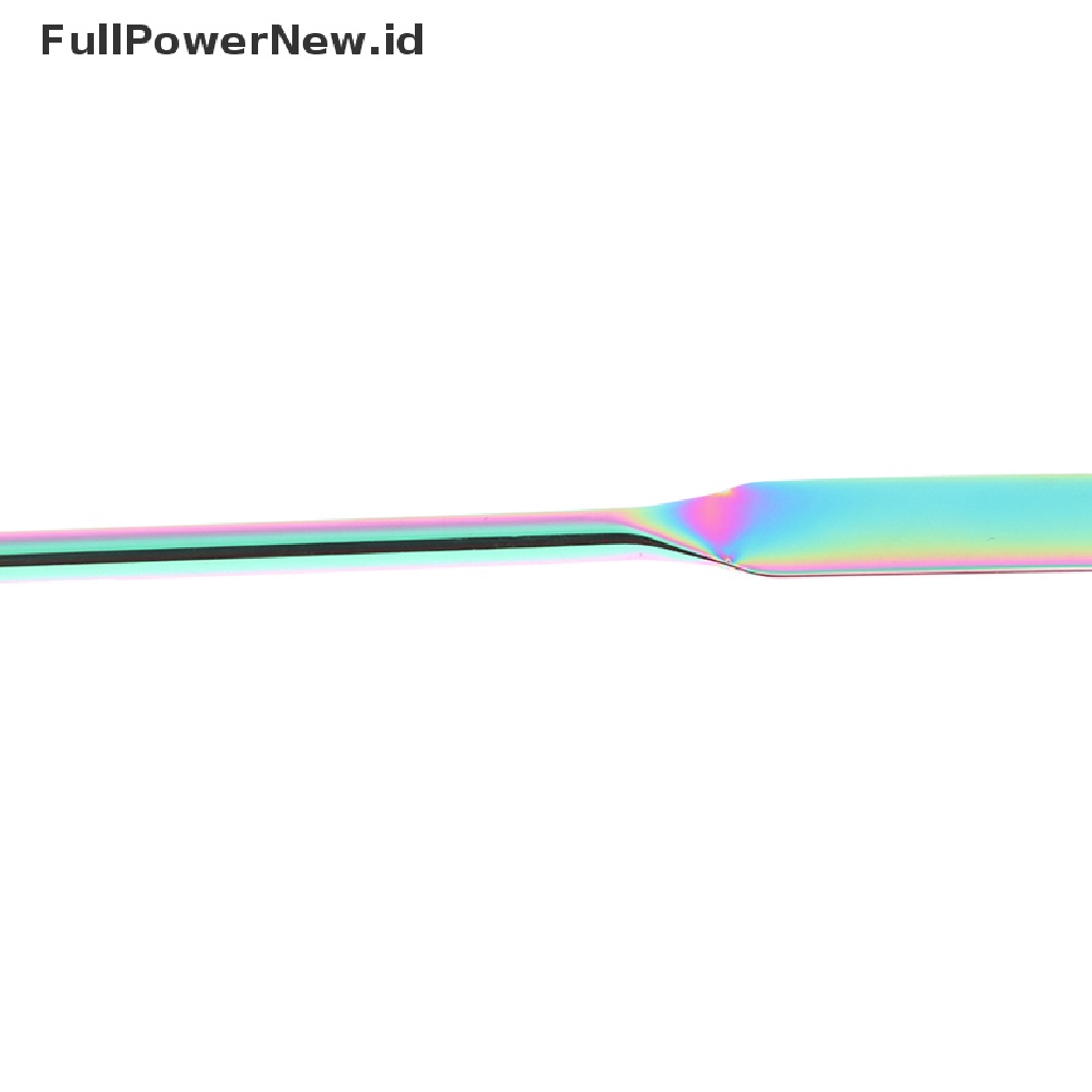 Power 1Pc Spatula Makeup Titanium Warna Mixing Stick Foundation Alat Pencampur Krim ID