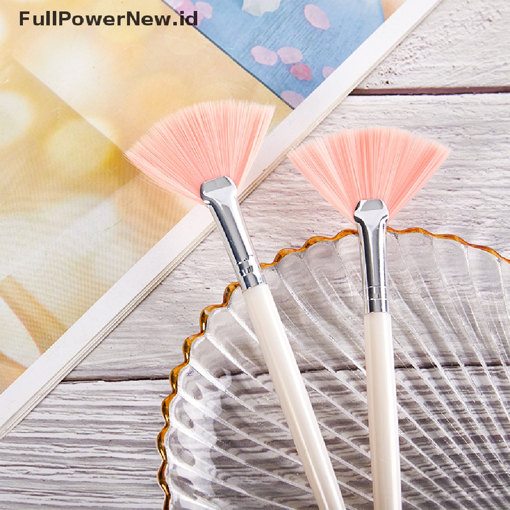 Power 3Pcs Kuas Masker Wajah Brush Makeup Alat Kosmetik Dengan Handle Plastik Bening ID
