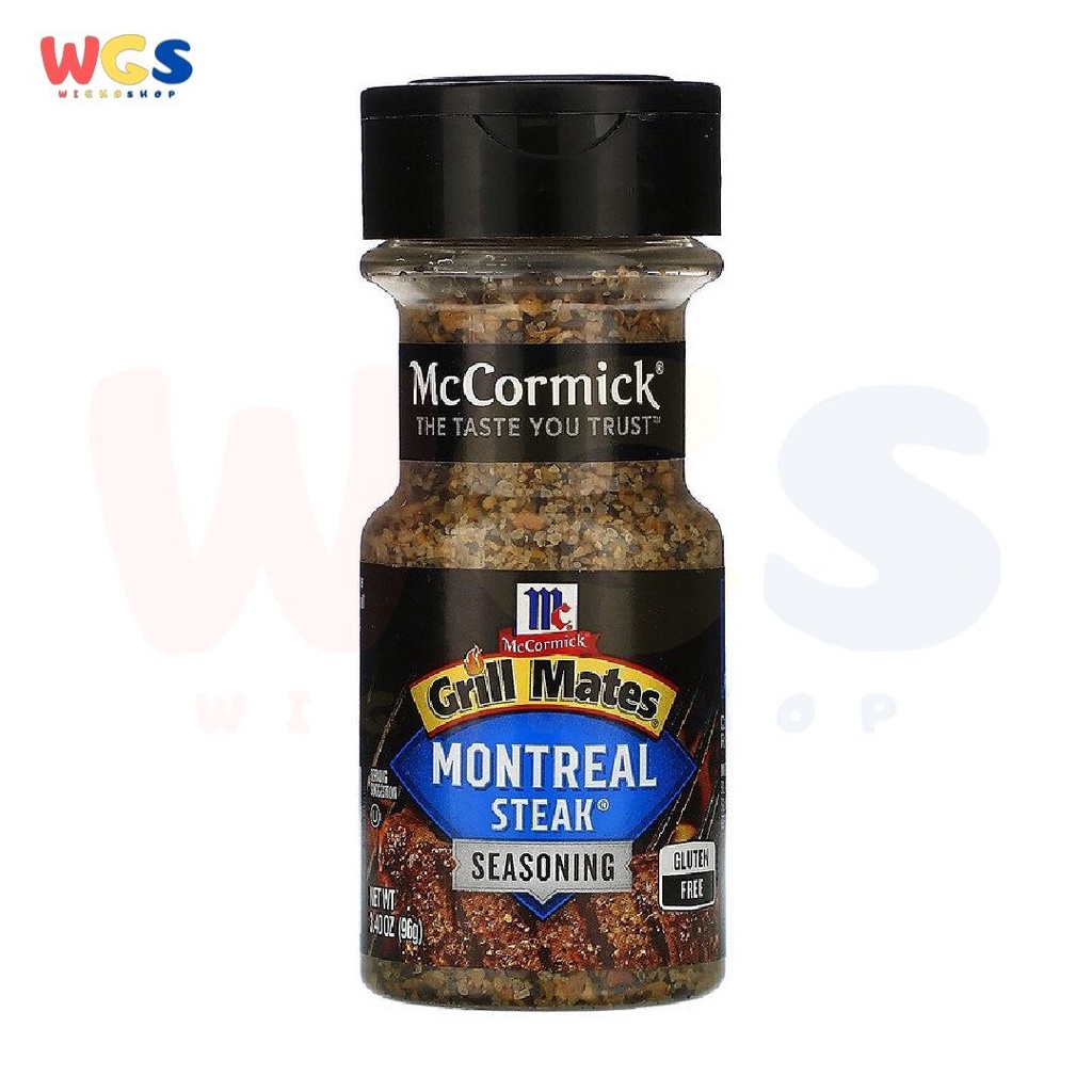 Mccormick Grill Mates Montreal Steak Seasoning Gluten Free 3.4oz 96g