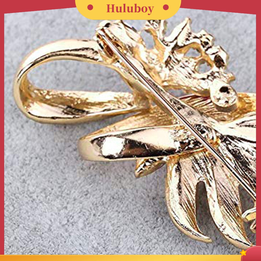 {Ready Stock} Bros Pin Bros Bahan Alloy Bentuk Bunga Reusable Halus Untuk Pesta