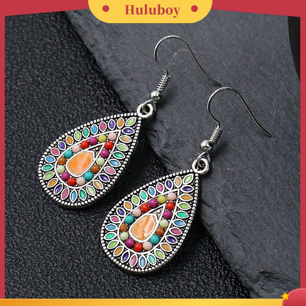 {Ready Stock} Anting Retro Bohemian Vintage Ear Ring Menjuntai Eardrop Untuk Ruang Ganti