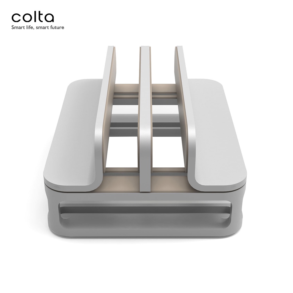 Colta Dual Vertical Laptop Tablet Stand Holder Aluminium Premium