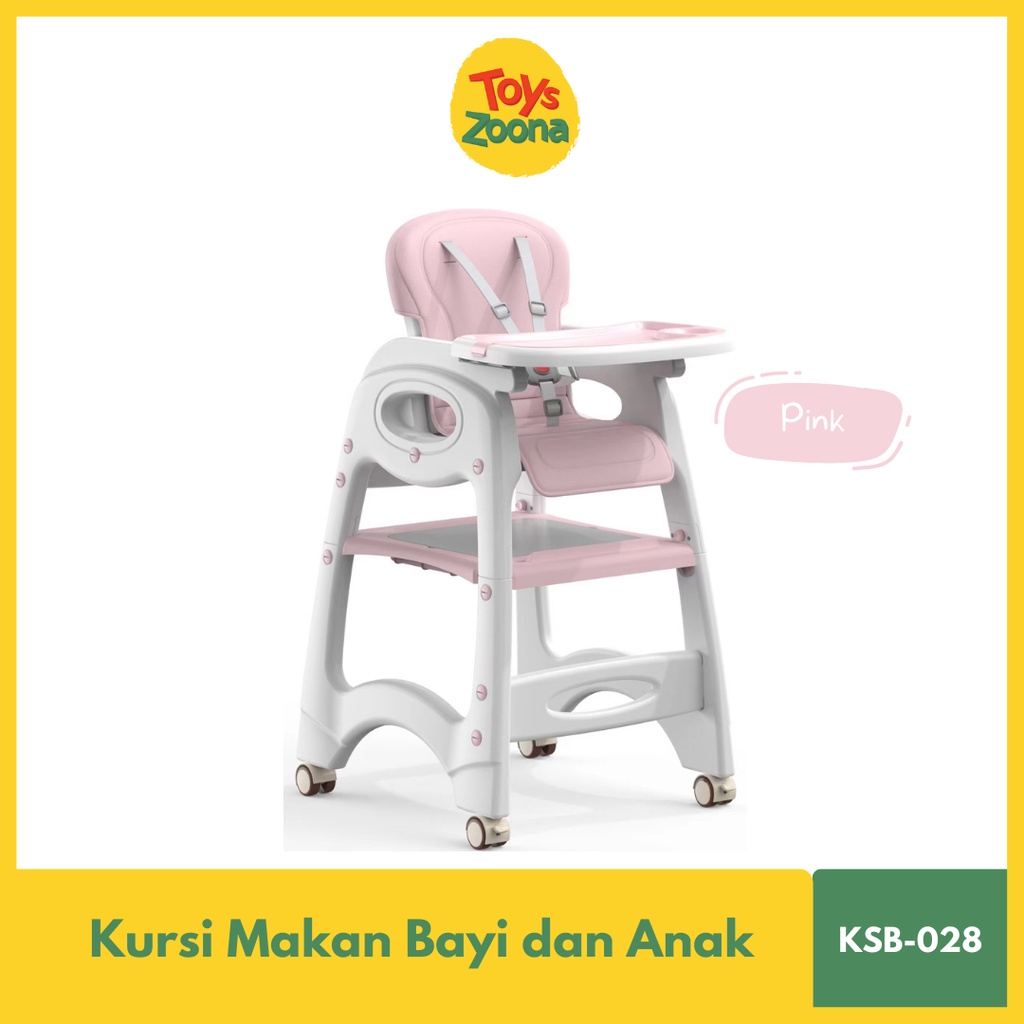 ToysZoona High Chair Kursi Bayi Anak 5in1