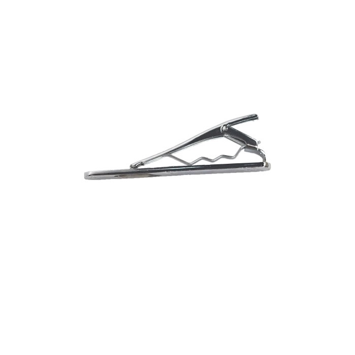 Houseofcuff Pin Tie Jepit Dasi Slim Silver A24